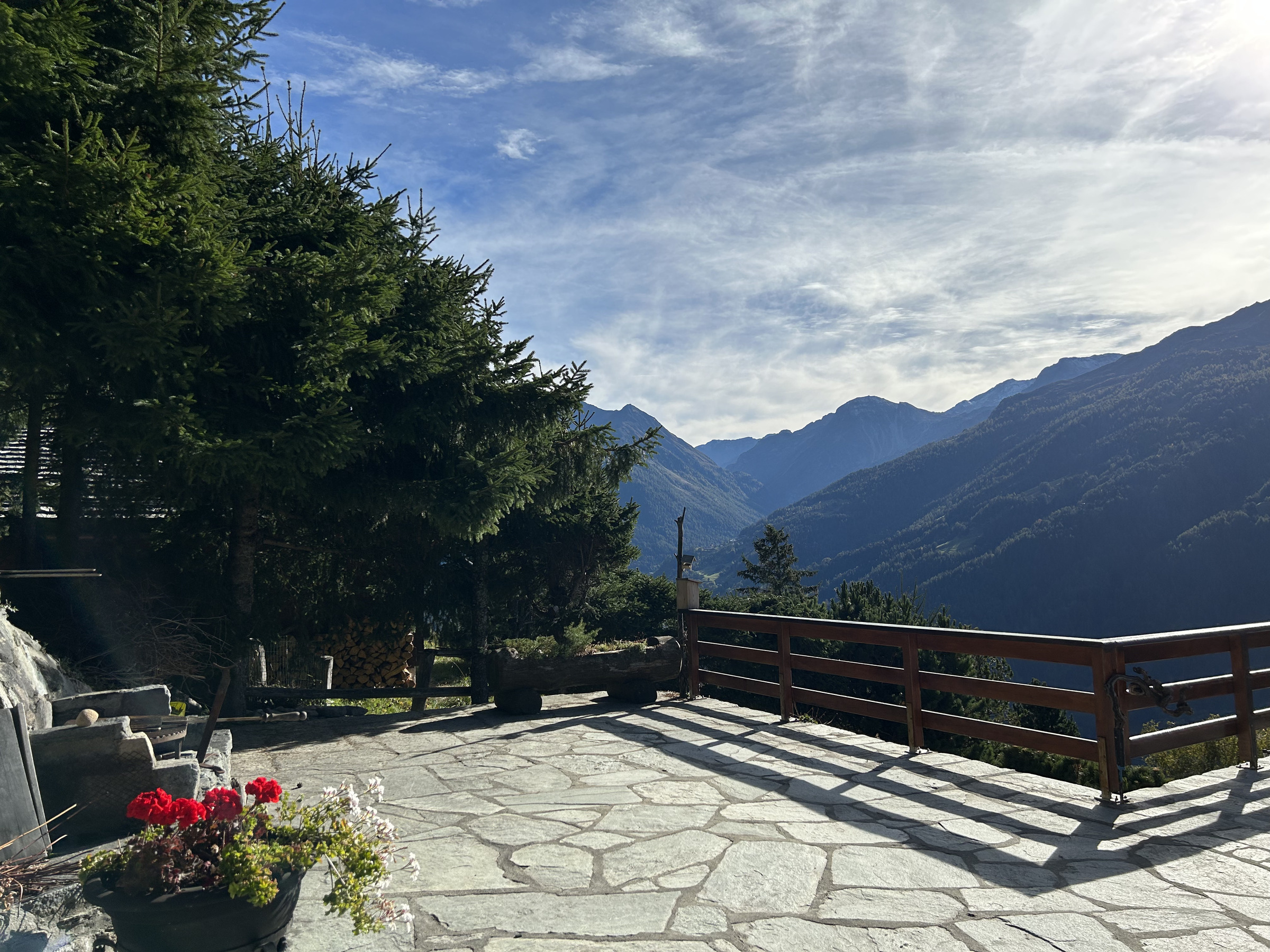 Terrasse – andere Aussicht Terrasse – andere Aussicht