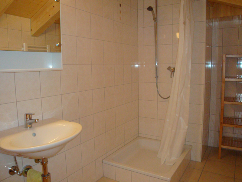 Shower downstair Shower downstair