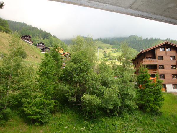View on the ski slopes View on the ski slopes