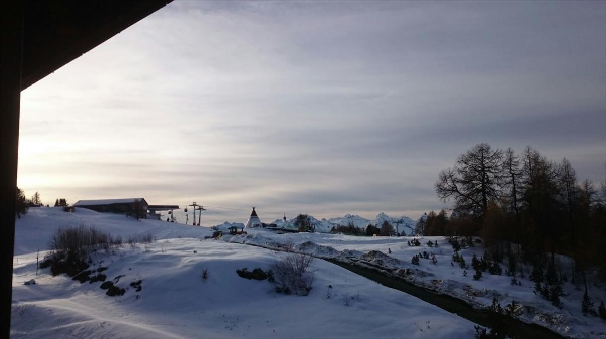 Winterblick vom Balkon Winterblick vom Balkon