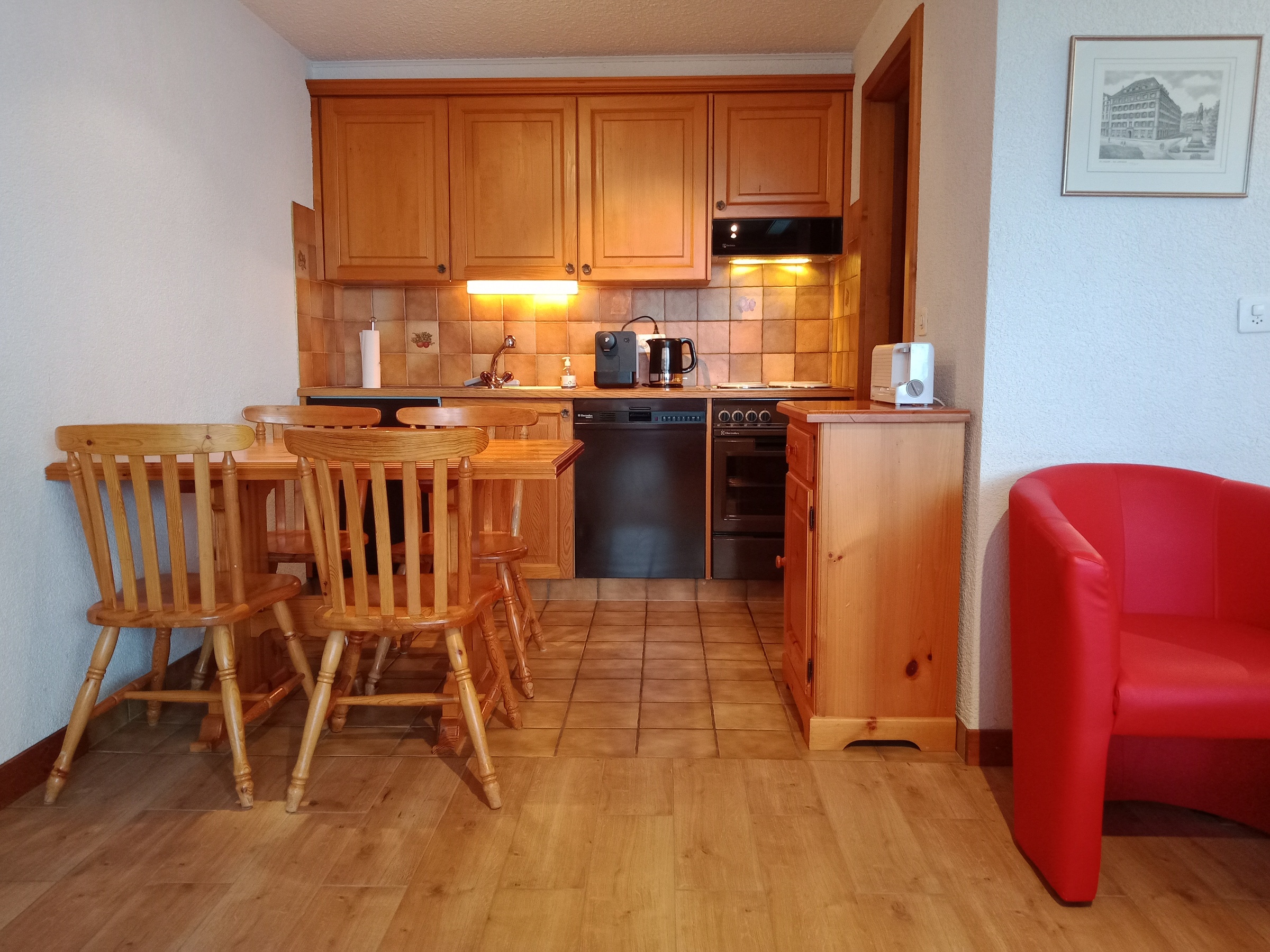 Kitchen with Dining Area Kitchen with Dining Area