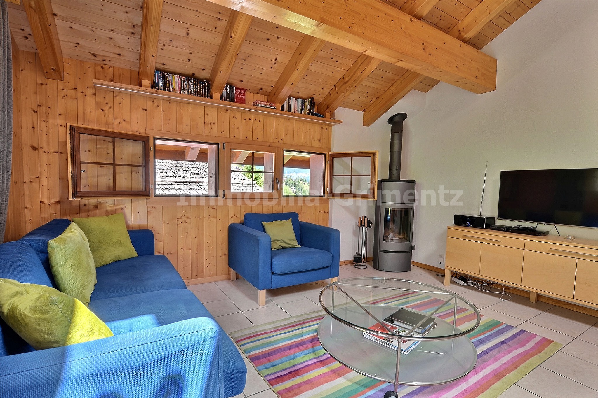 Living room with fireplace Living room with fireplace