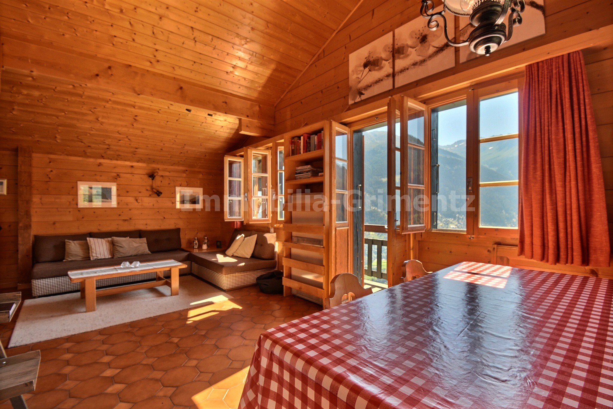 Wohnzimmer mit Essecke Wohnzimmer mit Essecke