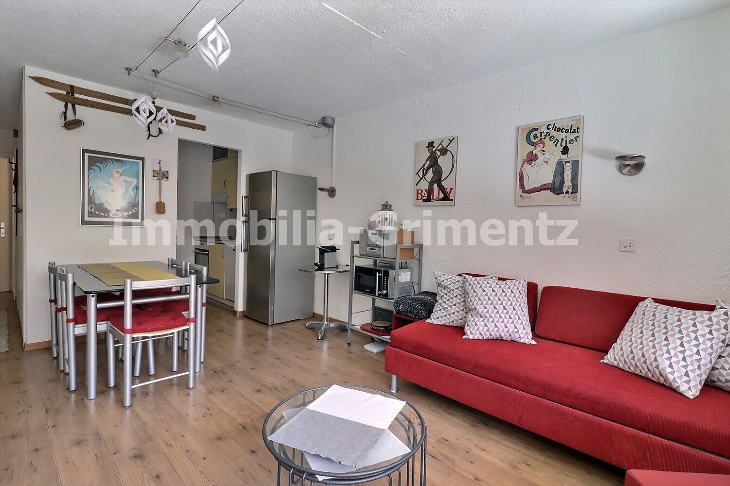 Wohnzimmer mit 1 Bettcouch Wohnzimmer mit 1 Bettcouch