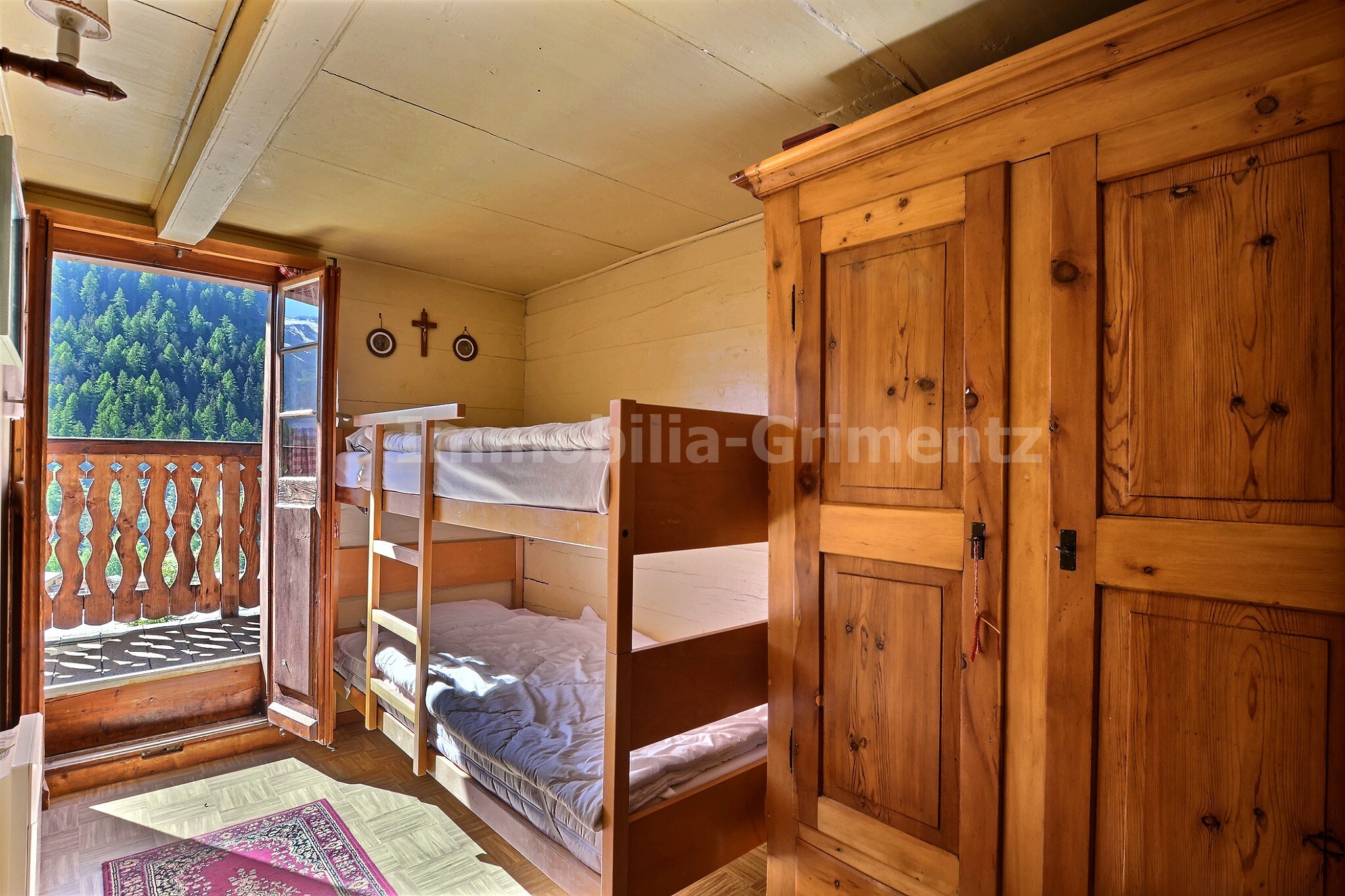 Schlafzimmer mit 1 Etagenbett Schlafzimmer mit 1 Etagenbett