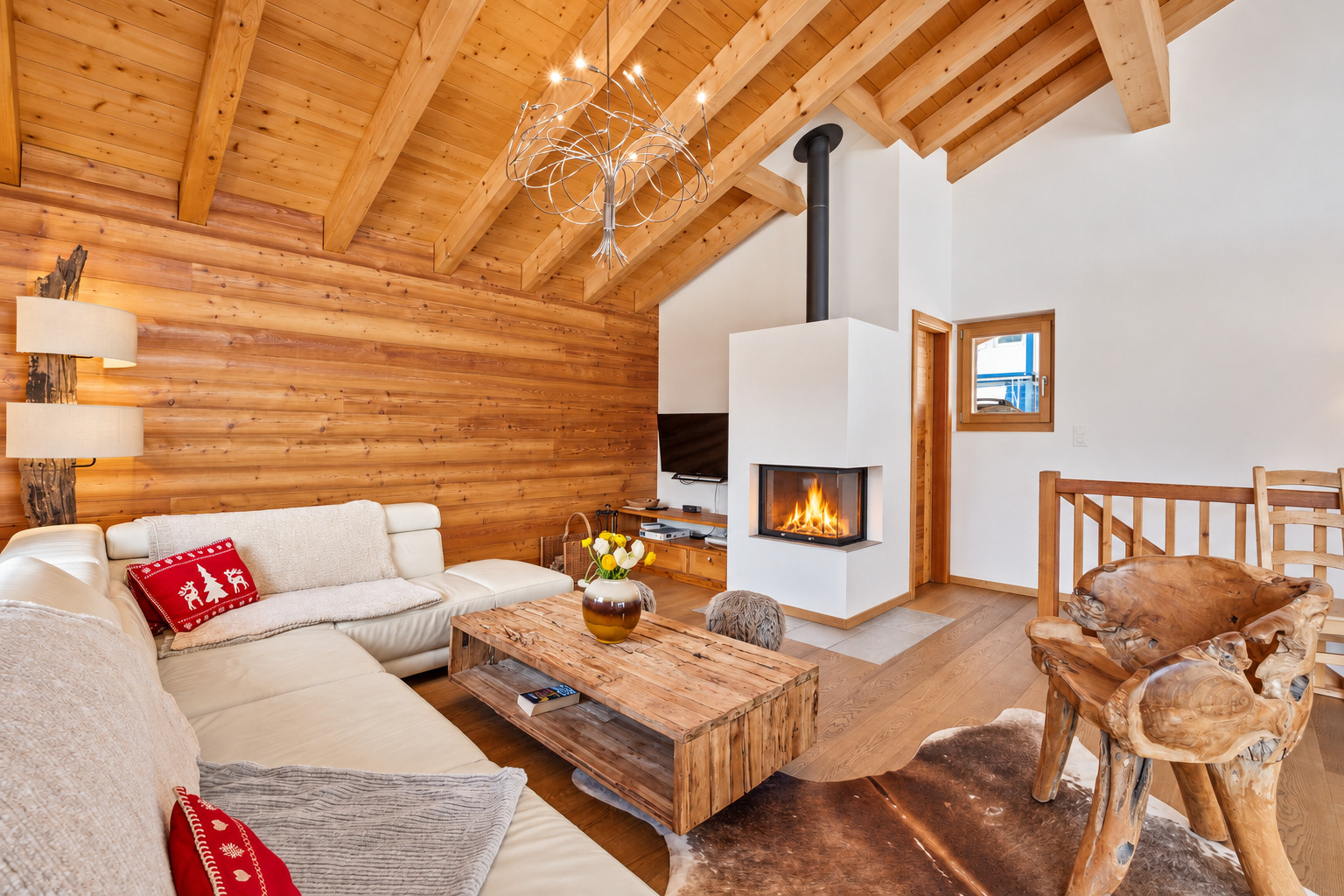 Chalet White Peak par Mme Miggins