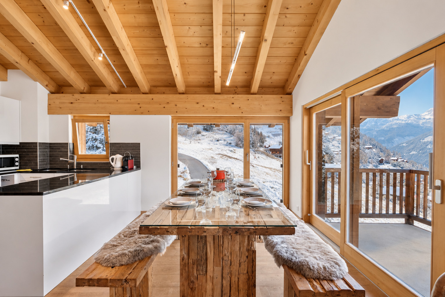 Chalet White Peak par Mme Miggins