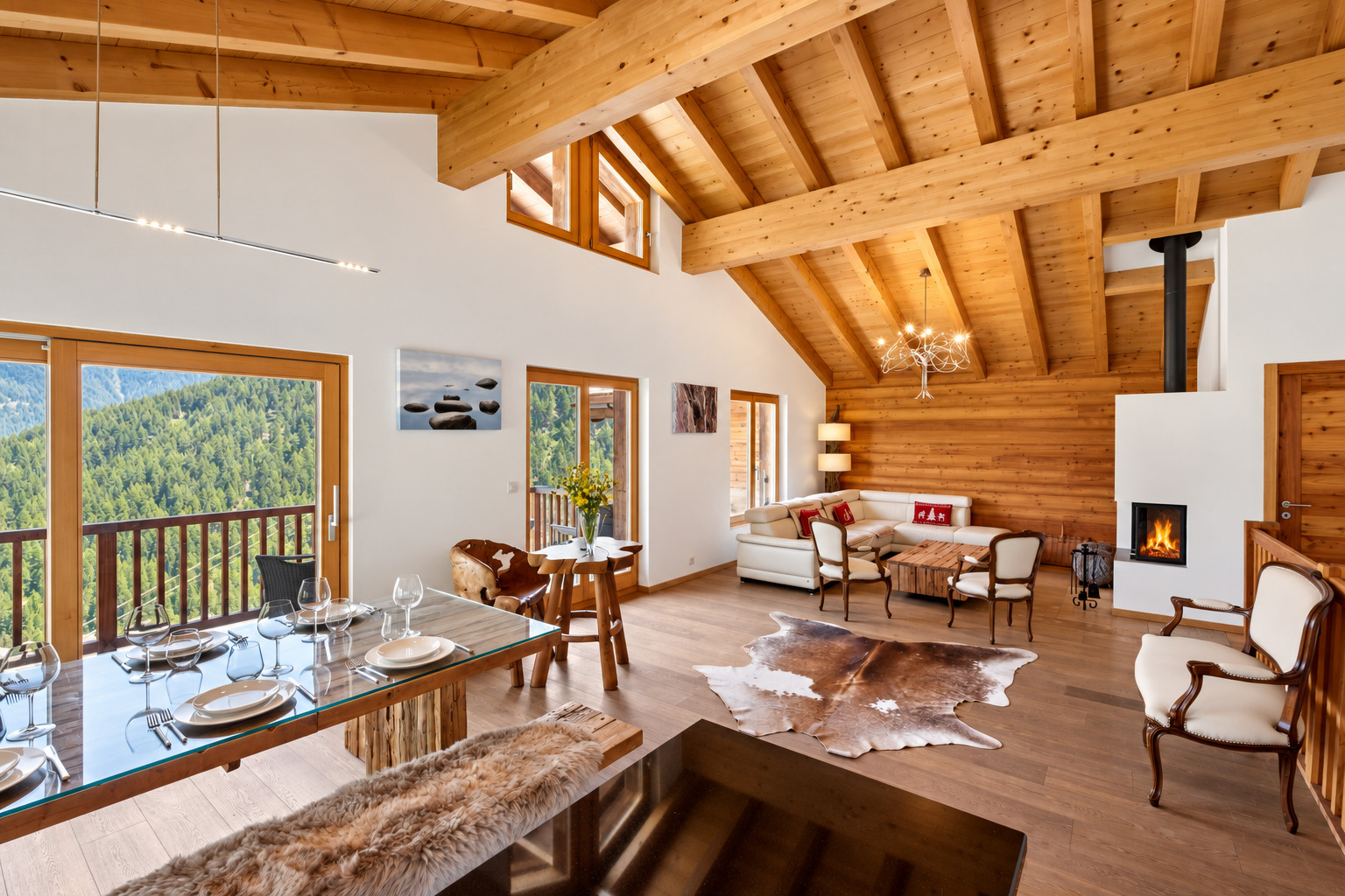 Chalet White Peak par Mme Miggins
