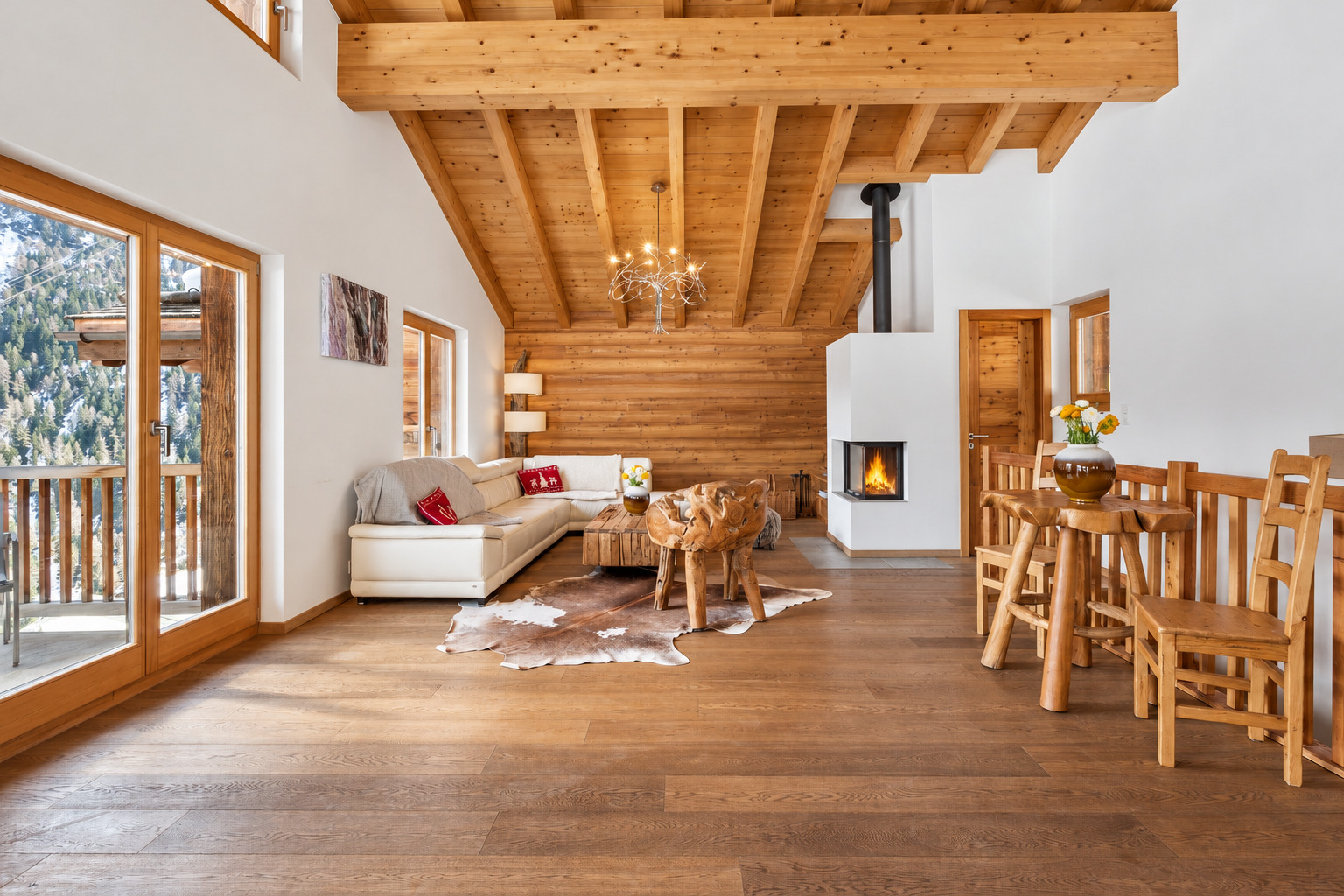 Chalet White Peak par Mme Miggins