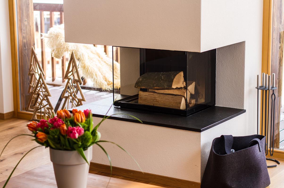 Wohnzimmer mit Kamin Wohnzimmer mit Kamin