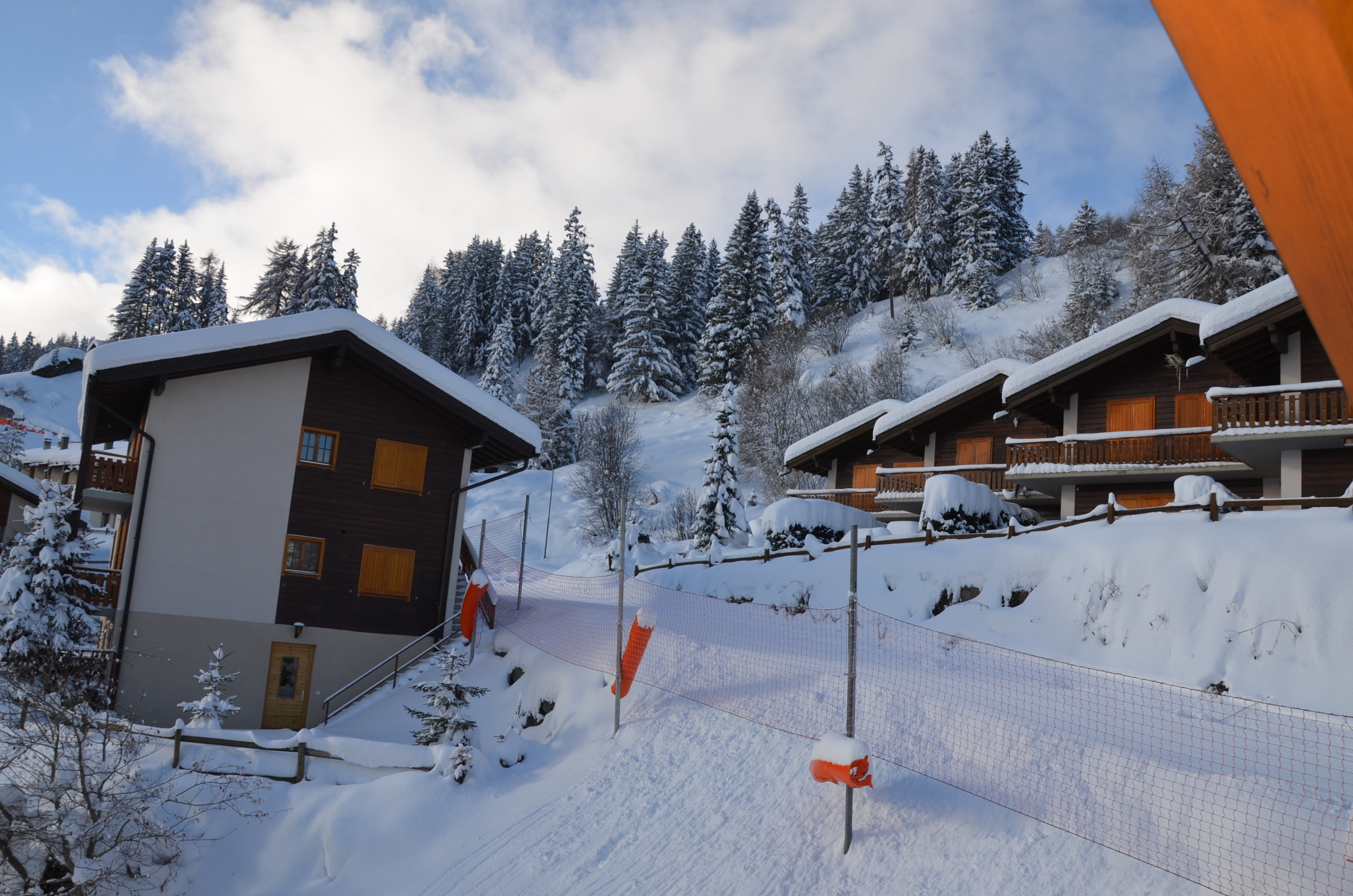 Vue enneigée Vue enneigée